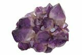 Purple Amethyst Crystal Cluster - Congo #148655-1